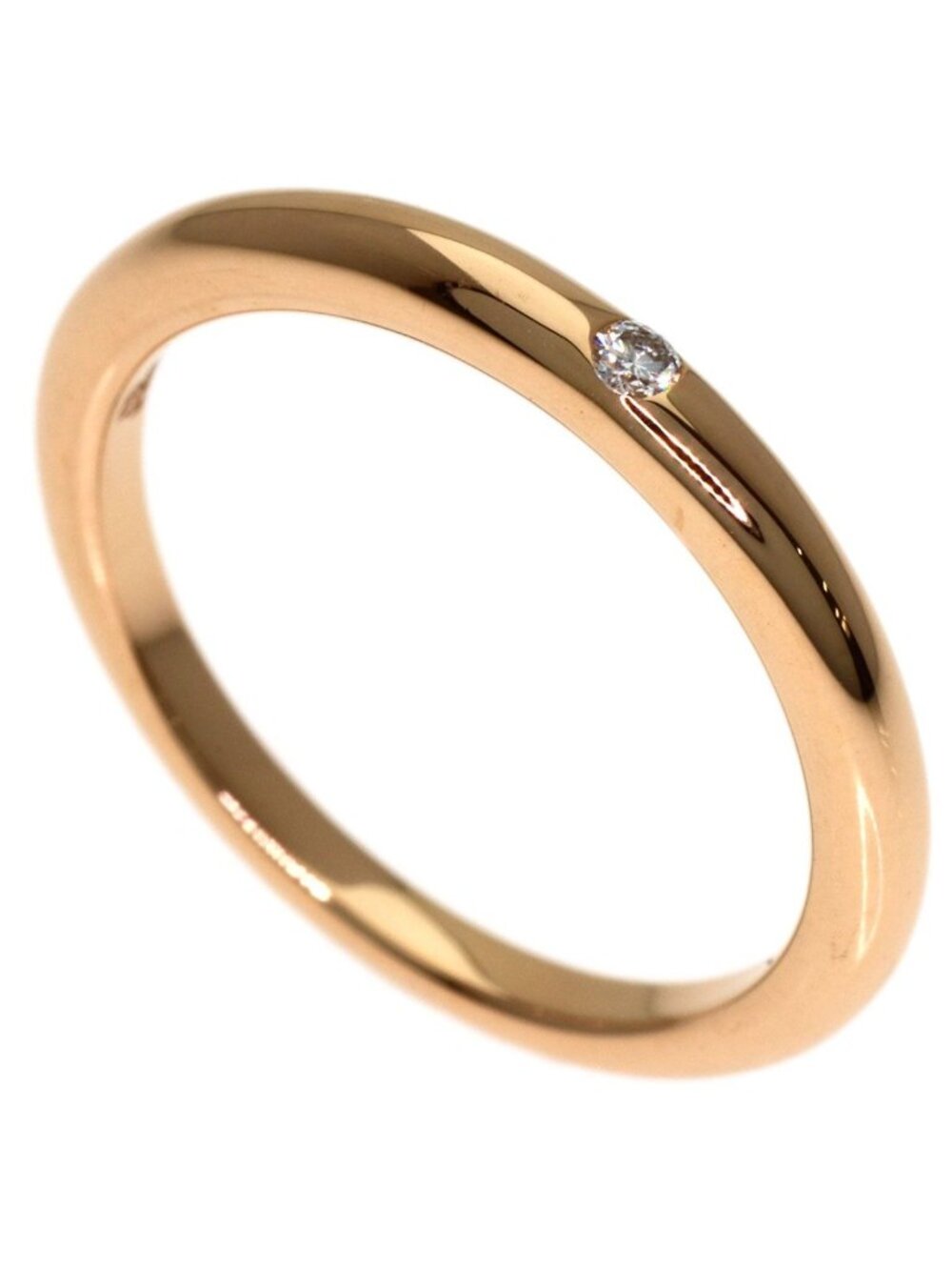 Bvlgari Fedi Diamond Ring 18k Pink Gold